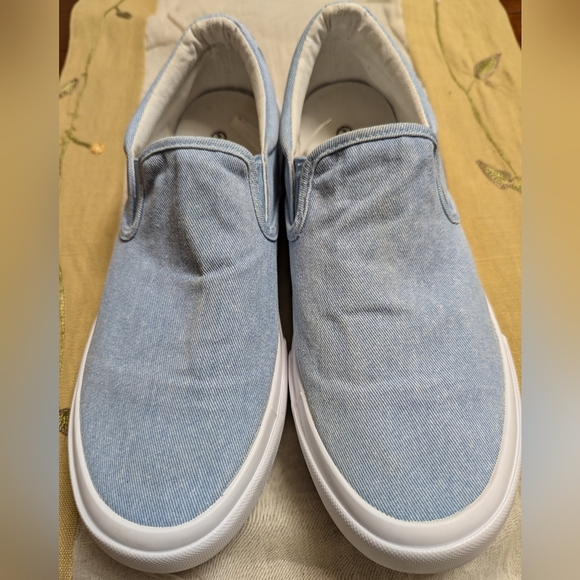 Magellan Outdoors Washed Twill Tin Gore Slip-on Shoes Size 10 Pre-owned Excellen - Picture 2 of 6